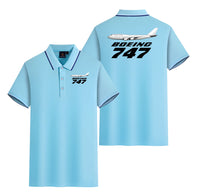 Thumbnail for The Boeing 747 Designed Stylish Polo T-Shirts (Double-Side)