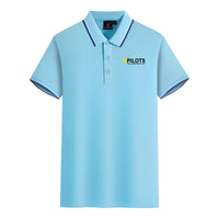 Thumbnail for Pilots They Know How To Fly Designed Stylish Polo T-Shirts