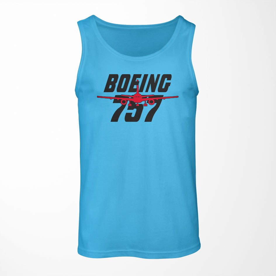 Amazing Boeing 757 Designed Tank Tops
