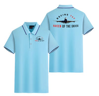 Thumbnail for Boeing 747 Queen of the Skies Designed Stylish Polo T-Shirts (Double-Side)