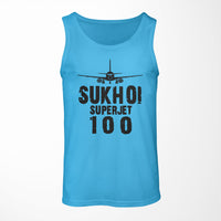 Thumbnail for Sukhoi Superjet 100 & Plane Designed Tank Tops