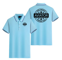 Thumbnail for 100 Original Aviator Designed Stylish Polo T-Shirts (Double-Side)
