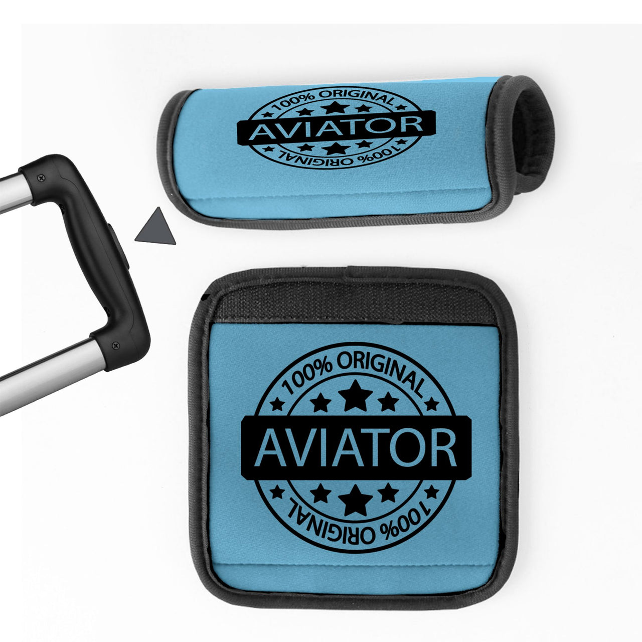 100 Original Aviator Designed Neoprene Luggage Handle Covers
