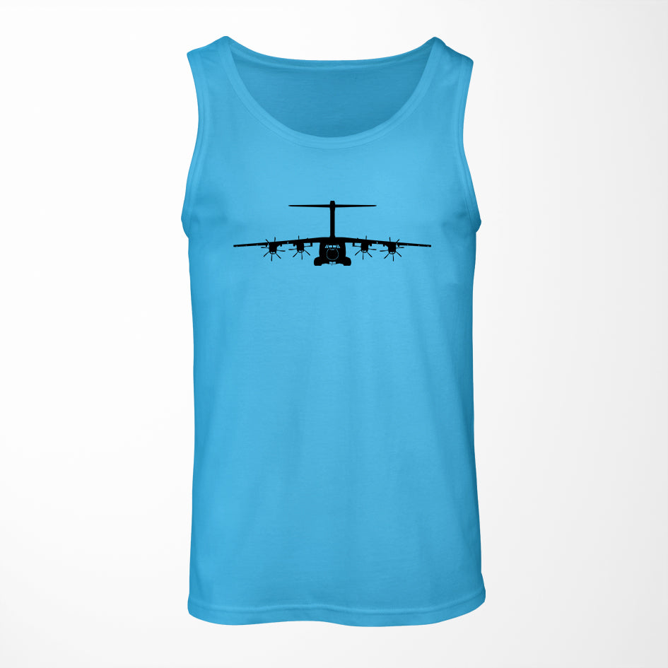Airbus A400M Silhouette Designed Tank Tops