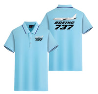 Thumbnail for The Boeing 737 Designed Stylish Polo T-Shirts (Double-Side)