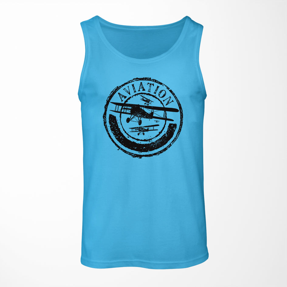 Aviation Lovers Designed Tank Tops