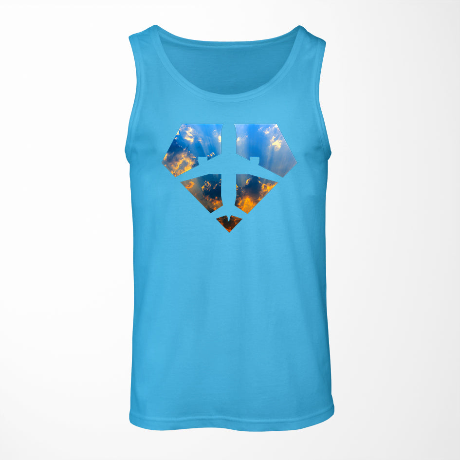Supermen of The Skies (Sunrise) Designed Tank Tops