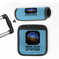 Thumbnail for Mind Your Attitude Designed Neoprene Luggage Handle Covers