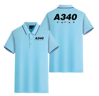 Thumbnail for Super Airbus A340 Designed Stylish Polo T-Shirts (Double-Side)