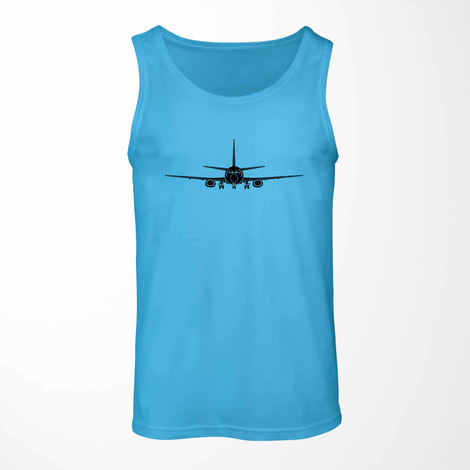 Boeing 737 Silhouette Designed Tank Tops