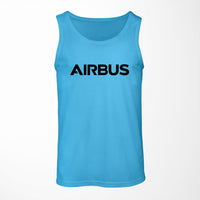 Thumbnail for Airbus & Text Designed Tank Tops