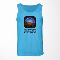 Thumbnail for Mind Your Attitude Designed Tank Tops