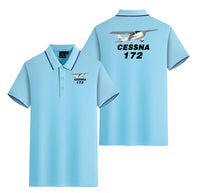 Thumbnail for The Cessna 172 Designed Stylish Polo T-Shirts (Double-Side)