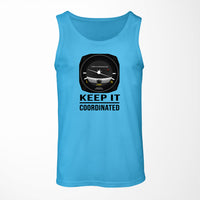 Thumbnail for Keep It Coordinated Designed Tank Tops