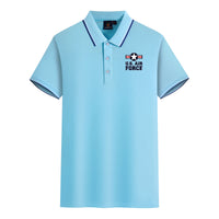 Thumbnail for US Air Force Designed Stylish Polo T-Shirts