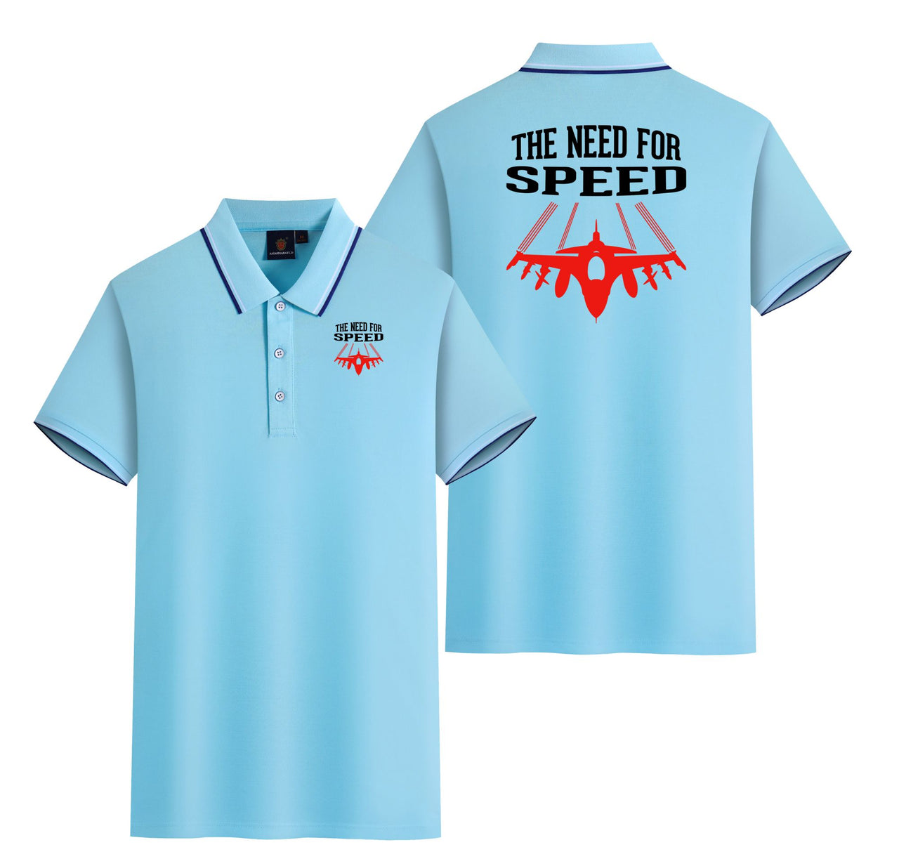 The Need For Speed Designed Stylish Polo T-Shirts (Double-Side)