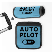 Thumbnail for Auto Pilot Off Designed Neoprene Luggage Handle Covers