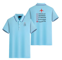 Thumbnail for In Aviation Designed Stylish Polo T-Shirts (Double-Side)
