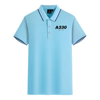 Thumbnail for Super Airbus A330 Designed Stylish Polo T-Shirts
