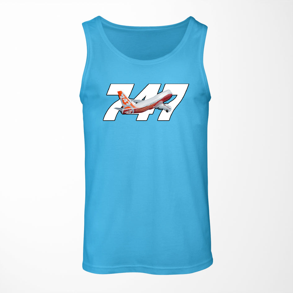Super Boeing 747 Intercontinental Designed Tank Tops