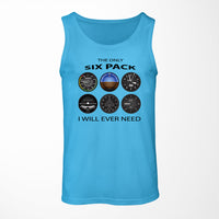 Thumbnail for The Only Six Pack I Will Ever Need Designed Tank Tops