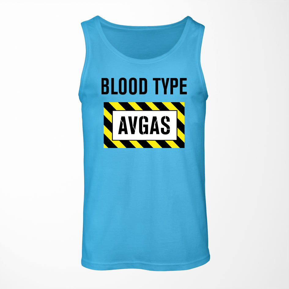Blood Type AVGAS Designed Tank Tops