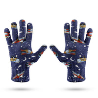 Thumbnail for Spaceship & Stars Designed Gloves