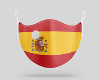 Thumbnail for Spain Flag Designed Face Masks