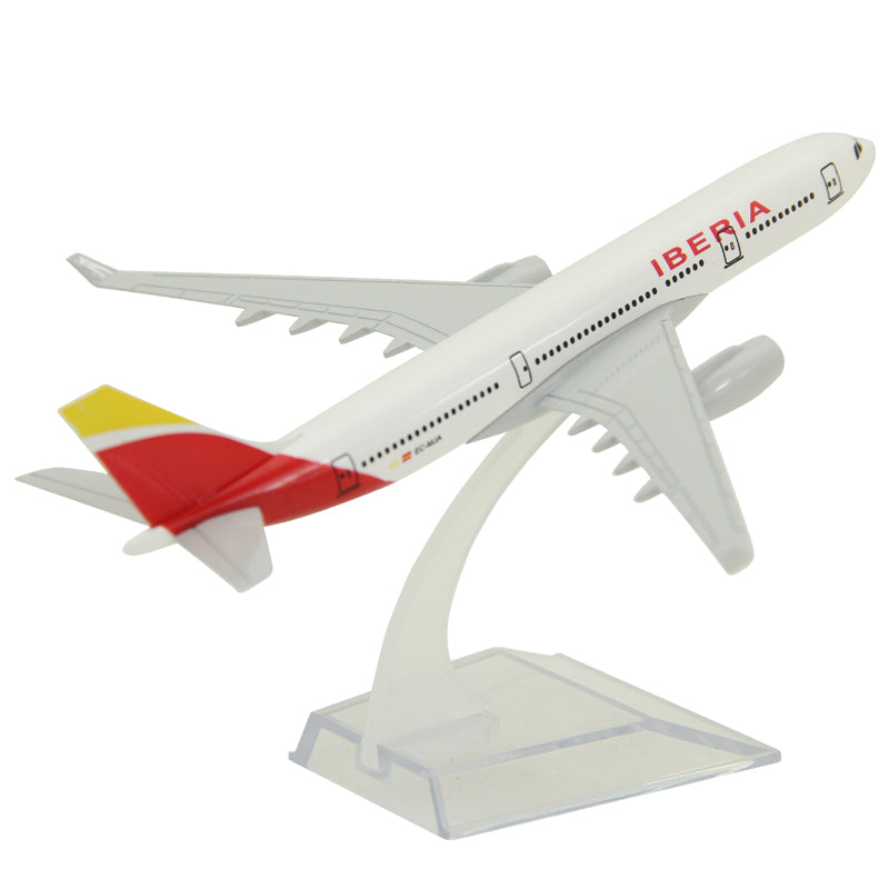 Spain Iberia Airlines Airbus A330 Airplane Model (16CM)