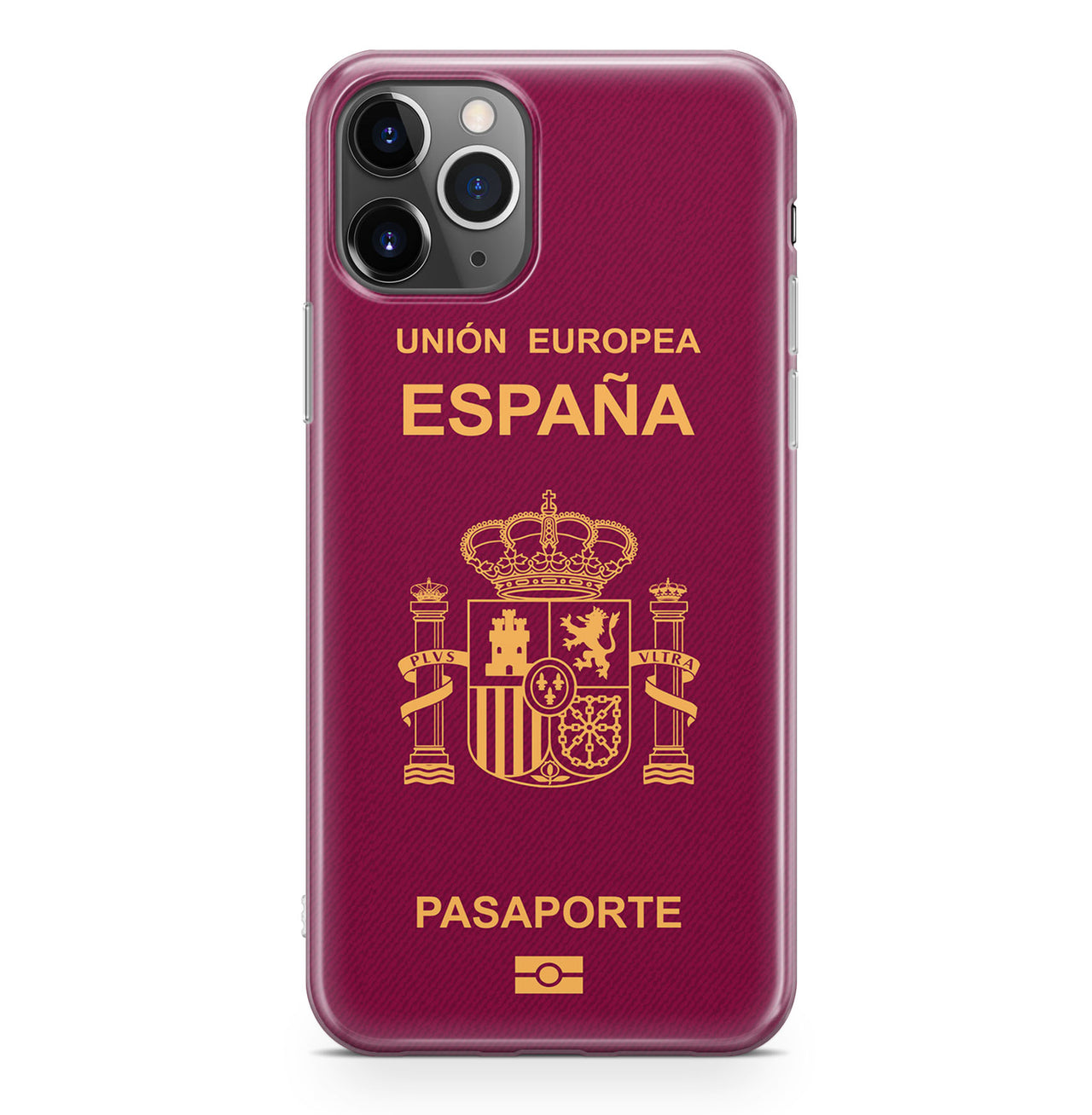 Spain Passport Designed iPhone Cases