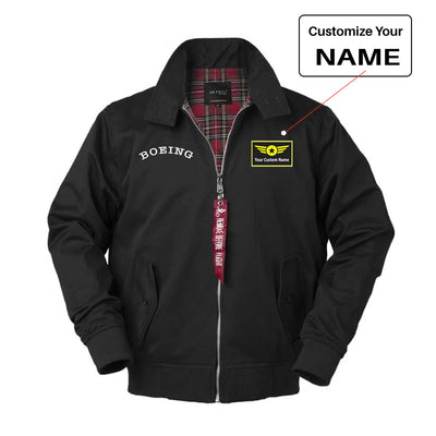Customisable BOEING Text Jacket