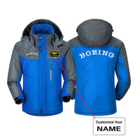Thumbnail for Special BOEING Text Designed Thick Winter Jackets