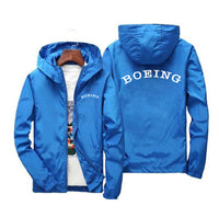 Thumbnail for Special BOEING Text Designed Windbreaker Jackets