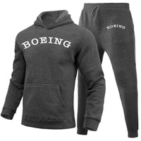 Thumbnail for Special BOEING Text Designed Hoodies & Sweatpants Set