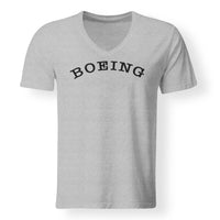 Thumbnail for Special BOEING Text Designed V-Neck T-Shirts
