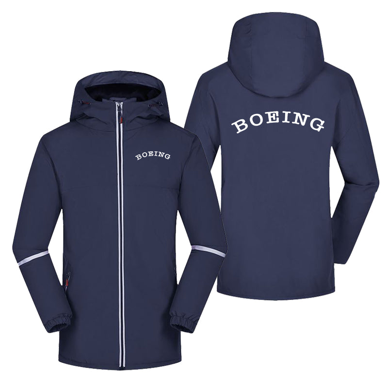 Special BOEING Text Designed Rain Coats & Jackets