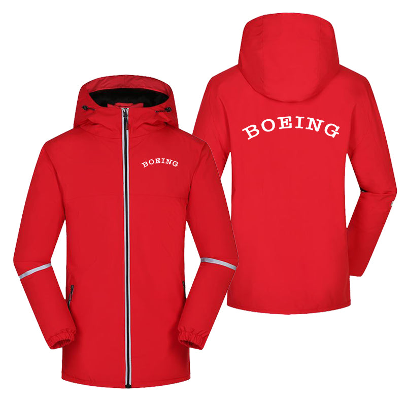 Special BOEING Text Designed Rain Coats & Jackets