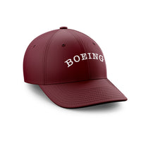 Thumbnail for Special Boeing Text Designed Embroidered Hats