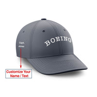 Thumbnail for Special Boeing Text Designed Embroidered Hats