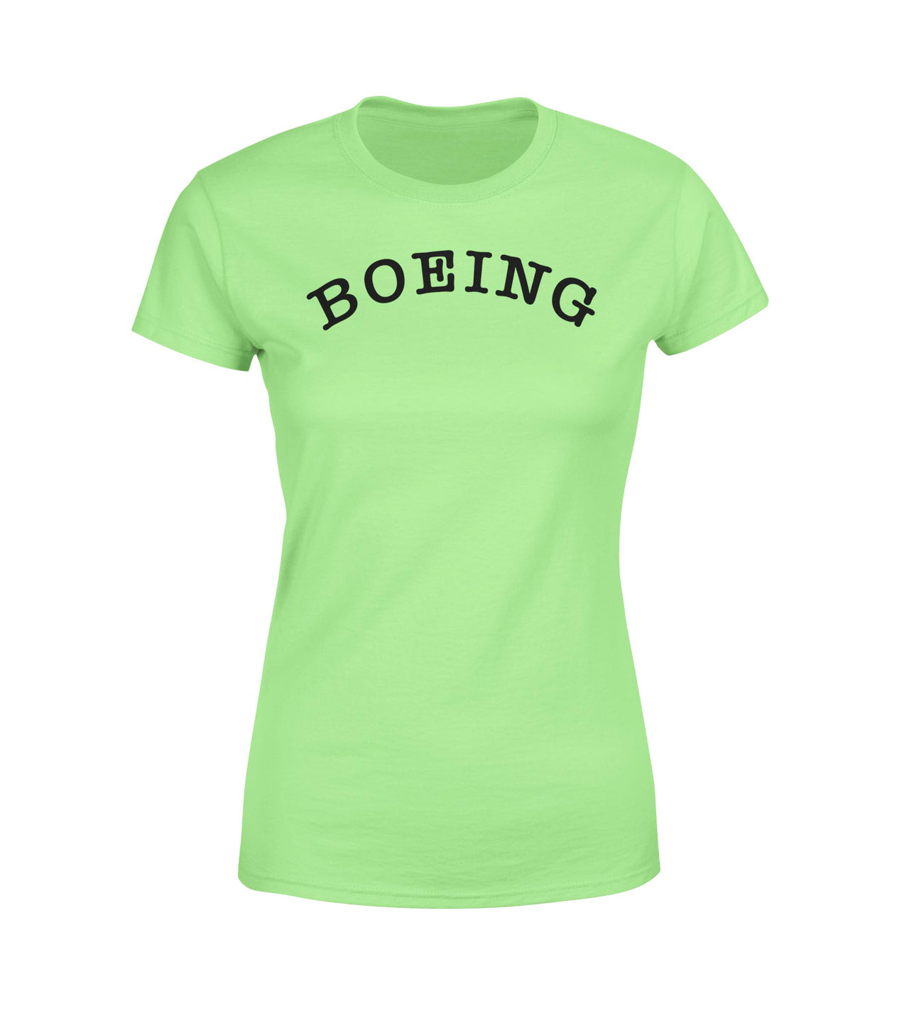 Special Boeing Text Designed Women T-Shirts