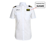 Thumbnail for Special Cessna Text Designed Pilot Shirts