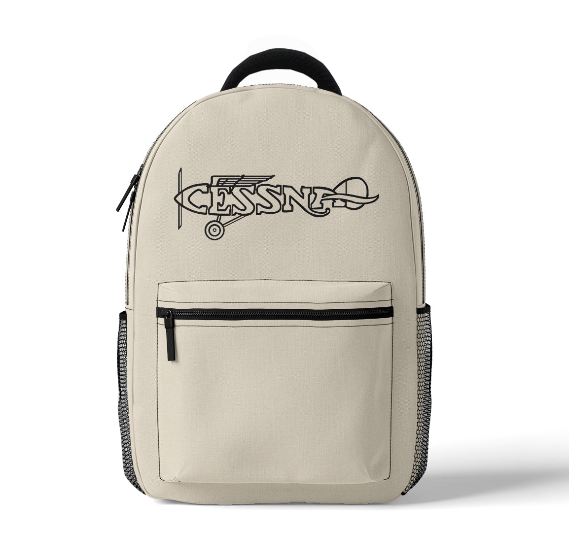 Special Cessna Text Designed 3D Backpacks