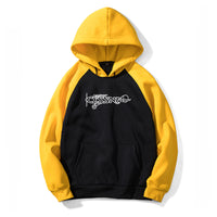 Thumbnail for Special Cessna Text Designed Colourful Hoodies