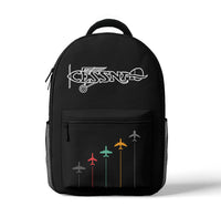 Thumbnail for Special Cessna Text Designed 3D Backpacks