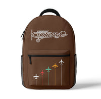 Thumbnail for Special Cessna Text Designed 3D Backpacks