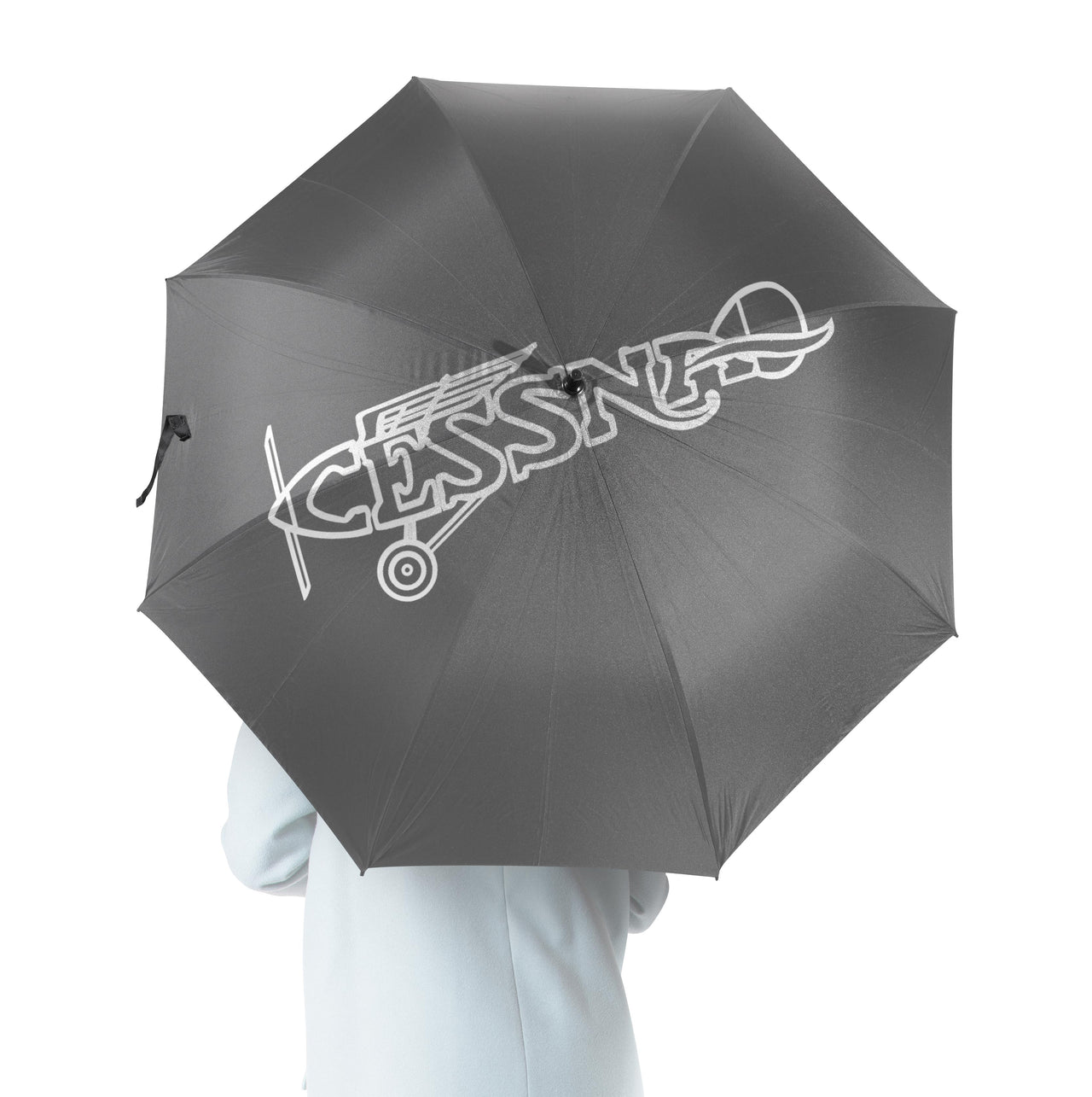 Special Cessna Text Designed Umbrella