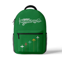 Thumbnail for Special Cessna Text Designed 3D Backpacks