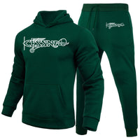 Thumbnail for Special Cessna Text Designed Hoodies & Sweatpants Set