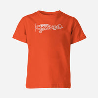 Thumbnail for Special Cessna Text Designed Children T-Shirts