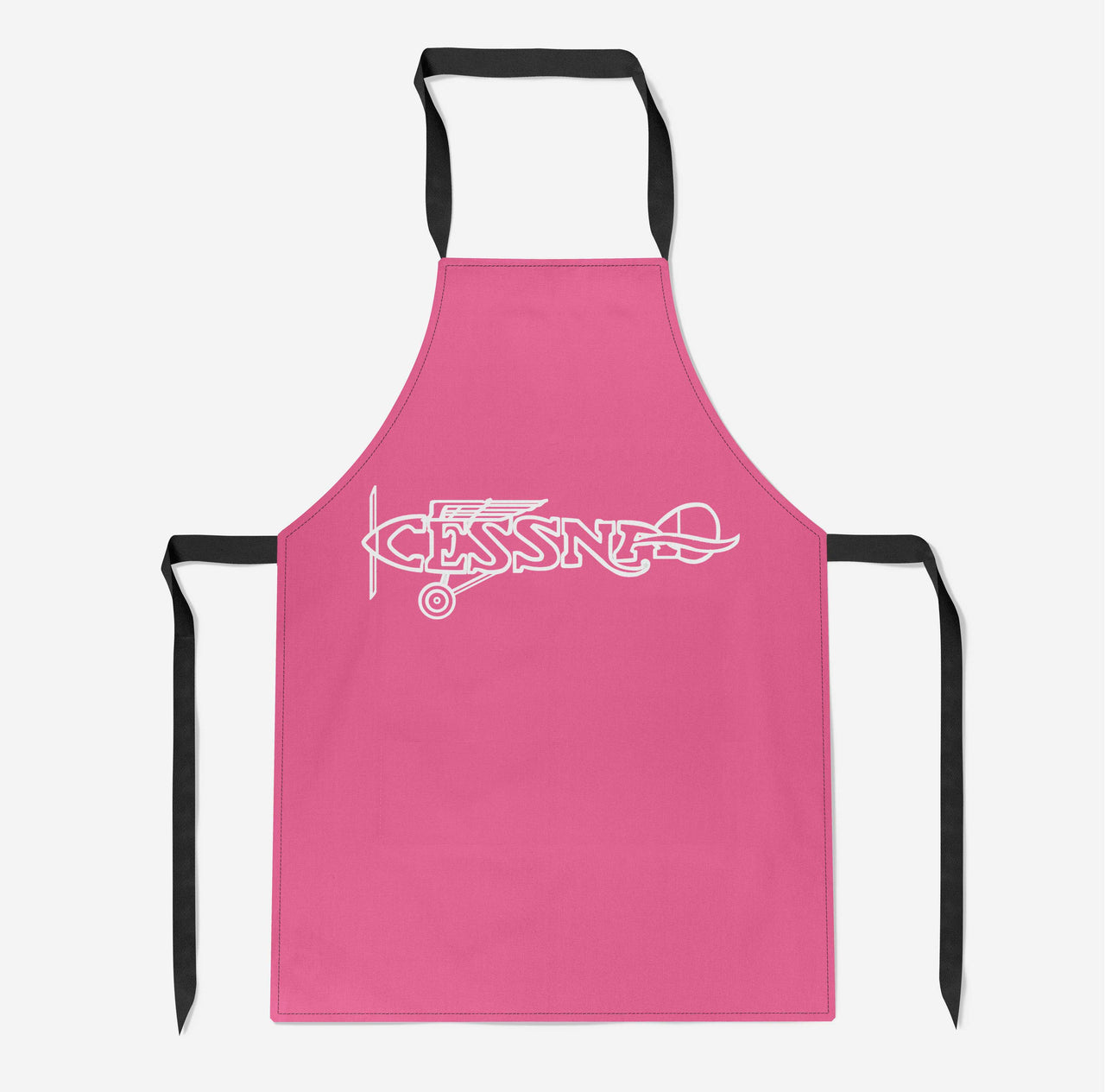 Special Cessna Text Designed Kitchen Aprons